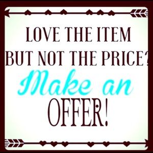 Love the item but not the price? Make an offer.